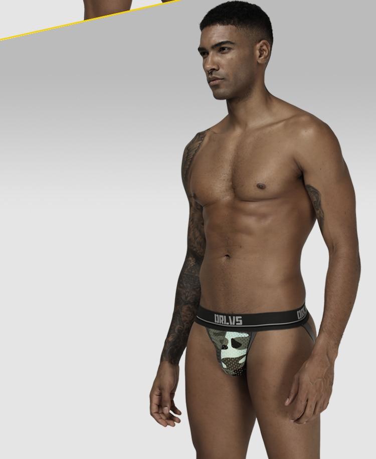 ORLVS Camouflage Mesh Jockstrap (3 Pack)