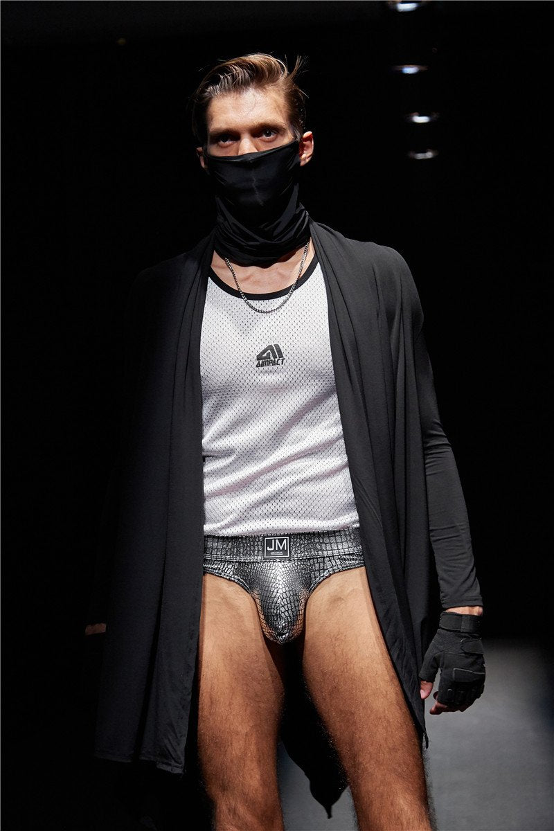 Jockmail Snakeskin Thong