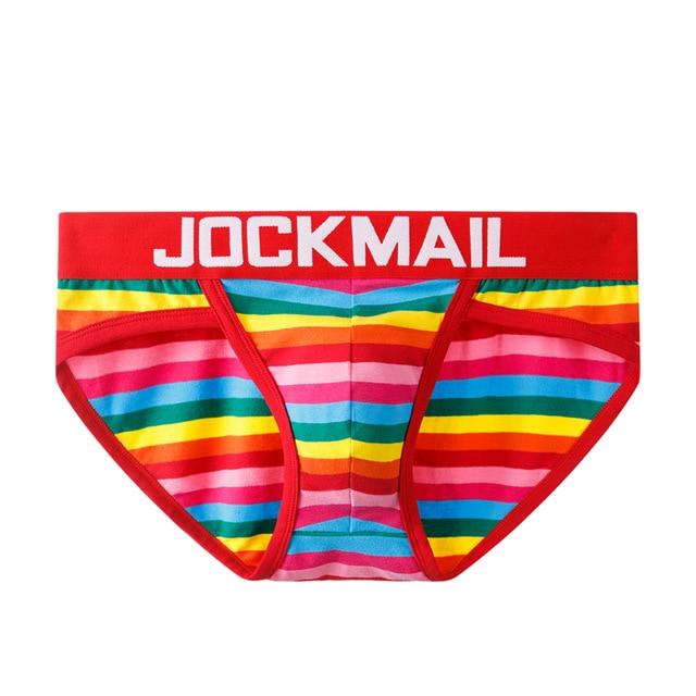 Jockmail Striped Briefs