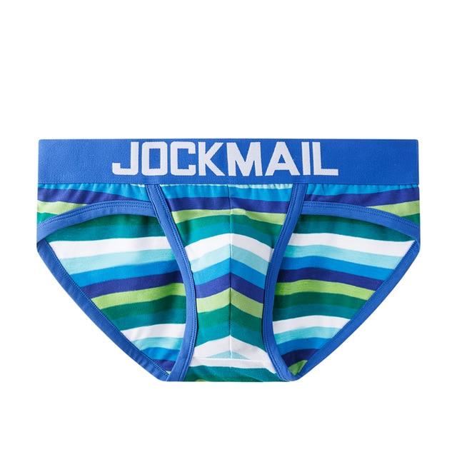 Jockmail Striped Briefs