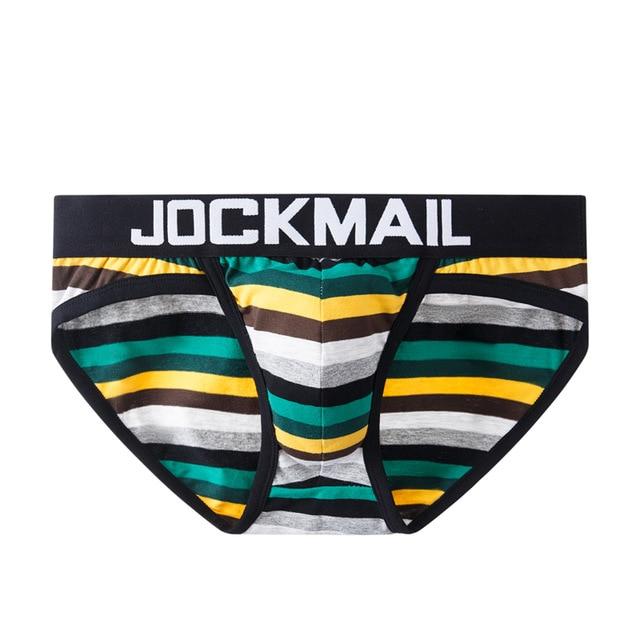 Jockmail Striped Briefs