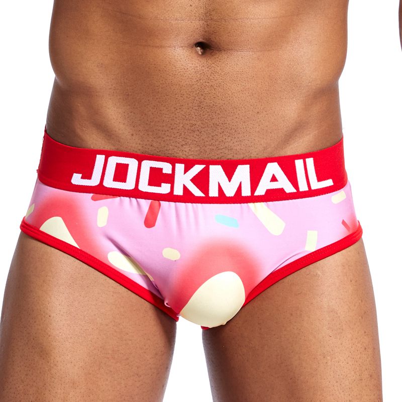 Jockmail Pink Eat Briefs