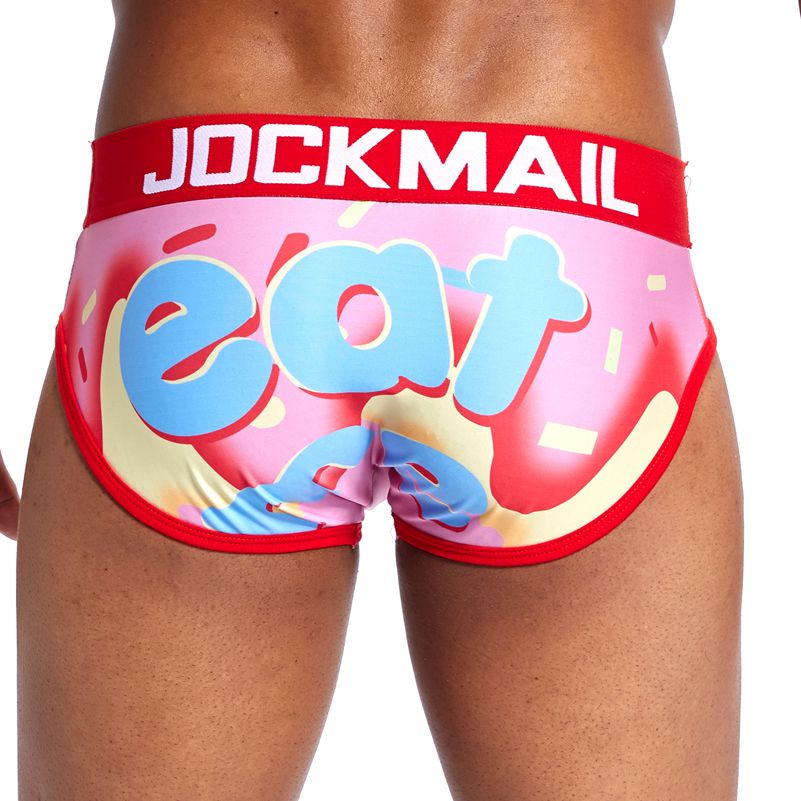 Jockmail Pink Eat Briefs