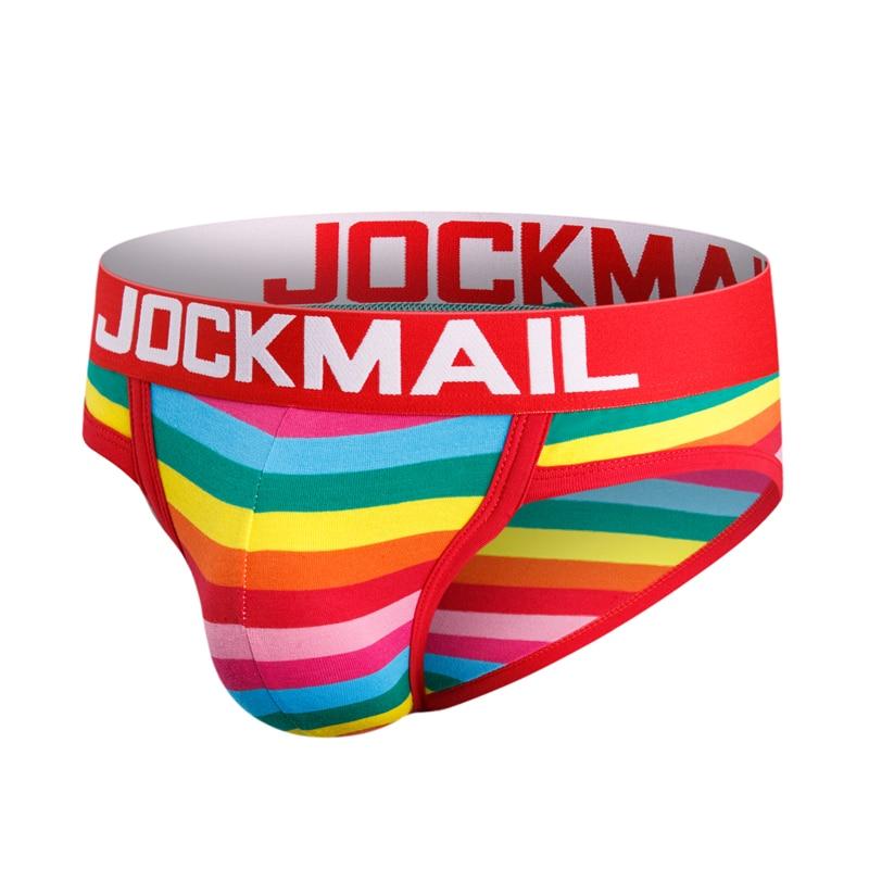 Jockmail Striped Briefs
