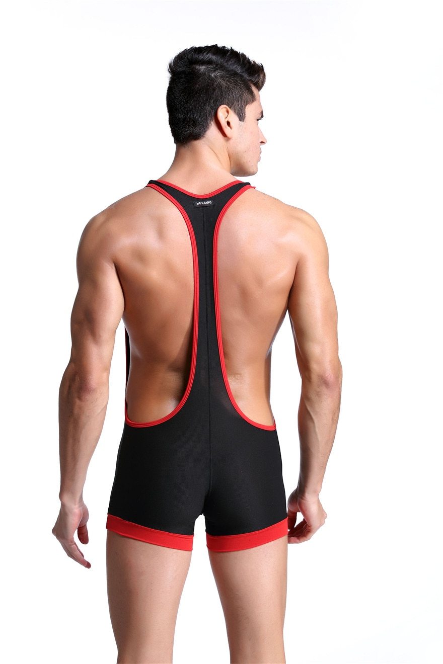Kinky Wrestling Underwear Bodysuit