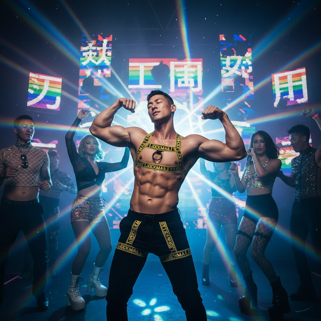 Jockmail Elastic Body Chest Harness