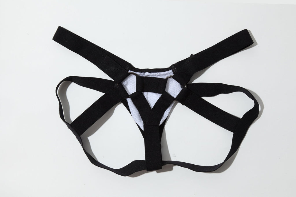 Bondage Metal Ring Jockstrap