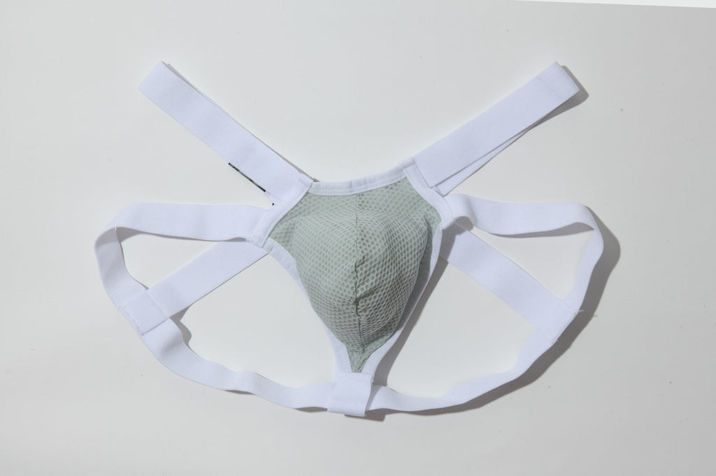 Bondage Metal Ring Jockstrap