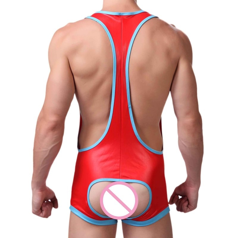 Kinky Vegan Leather Bodysuit