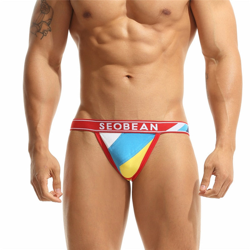 Seobean Color Block Jockstrap