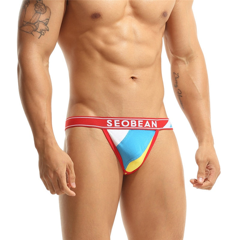 Seobean Color Block Jockstrap