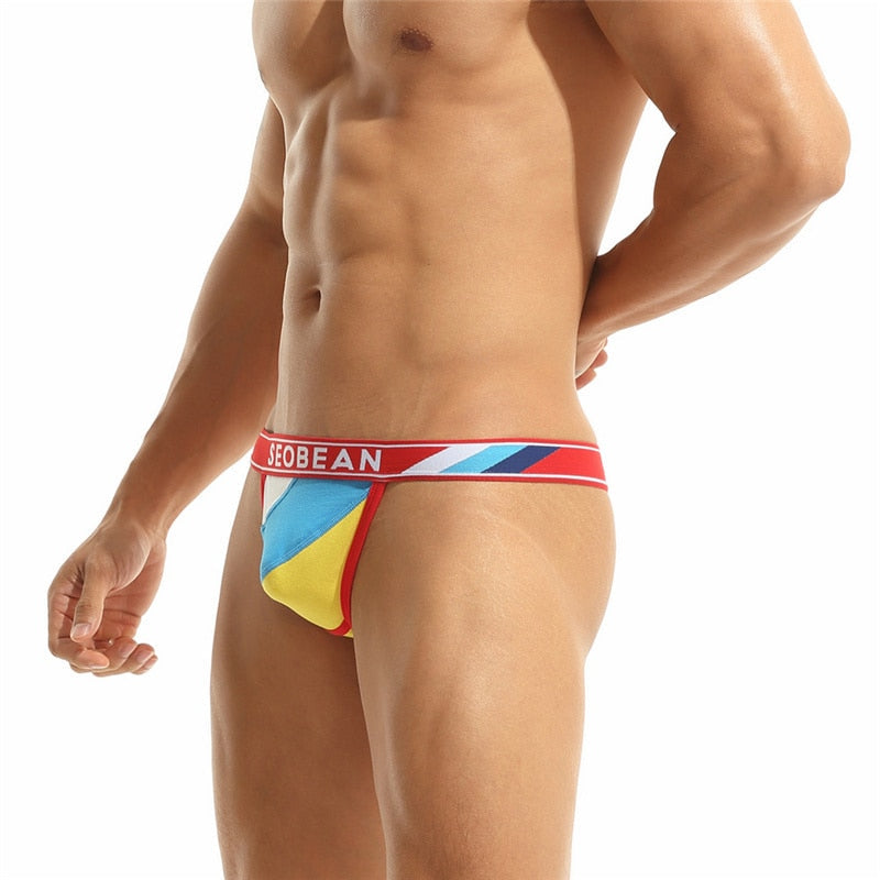 Seobean Color Block Jockstrap