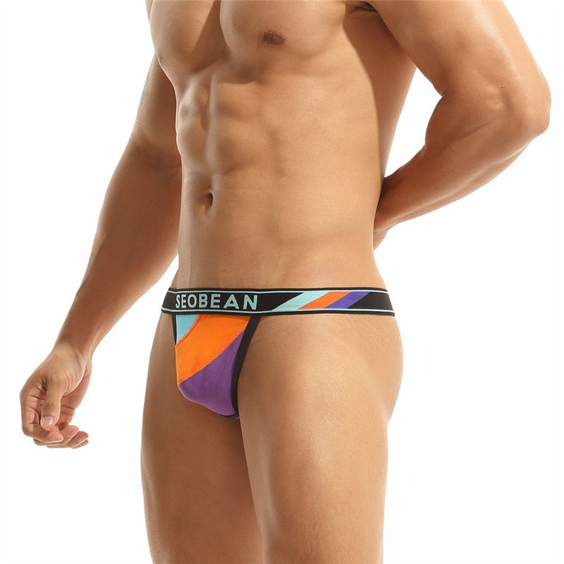 Seobean Color Block Jockstrap