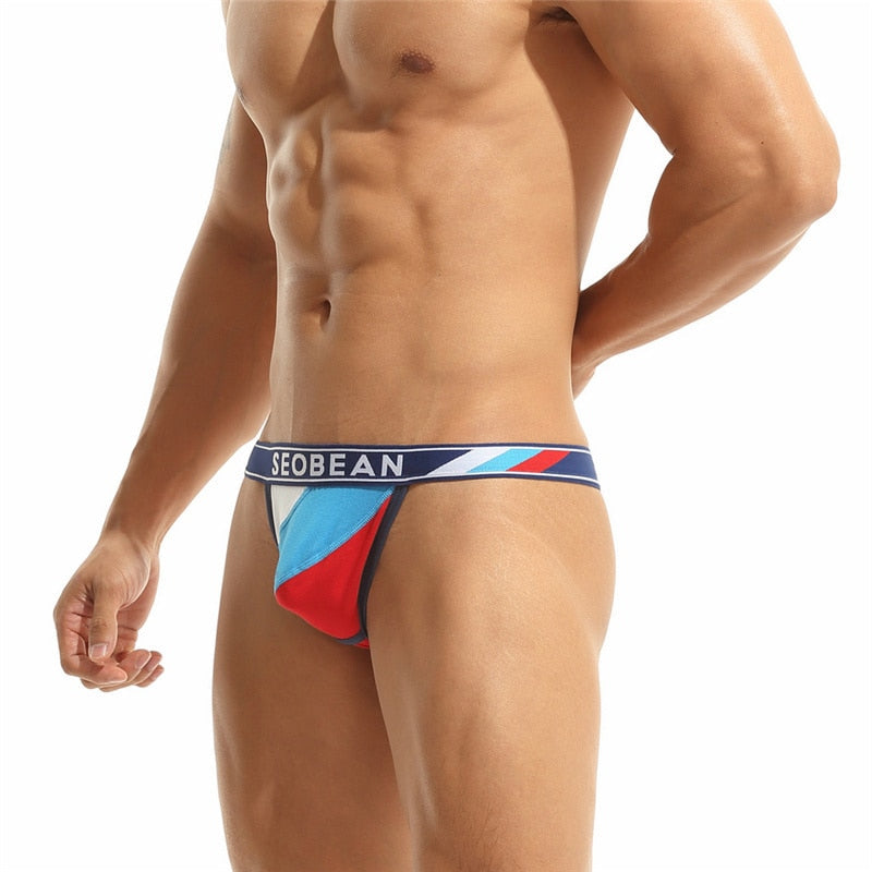 Seobean Color Block Jockstrap
