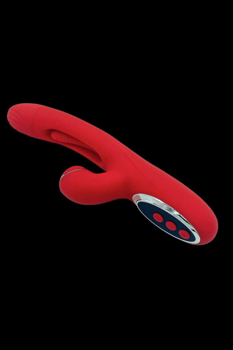 PulseWave 3 - in - 1 Tapping & Flapping Vibrator – G & C Spot Stimulation - The Pup Play Hub