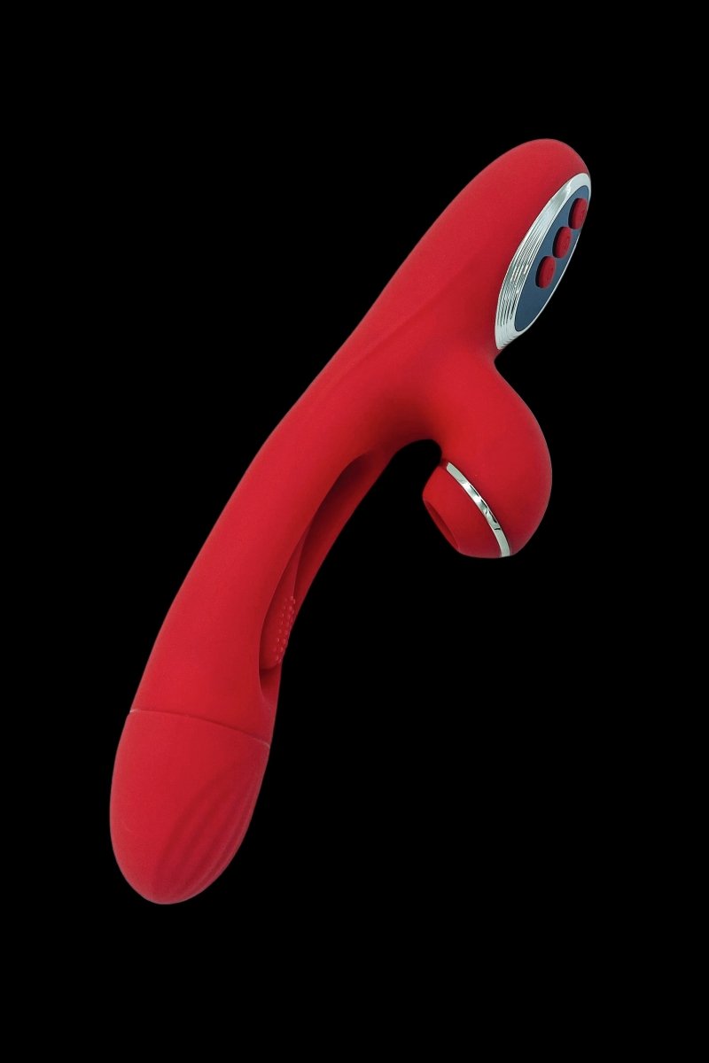 PulseWave 3 - in - 1 Tapping & Flapping Vibrator – G & C Spot Stimulation - The Pup Play Hub