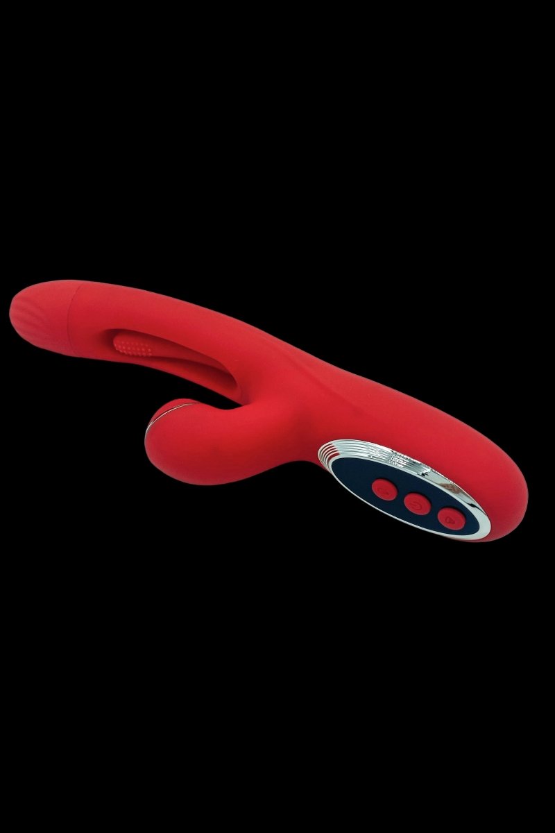 PulseWave 3 - in - 1 Tapping & Flapping Vibrator – G & C Spot Stimulation - The Pup Play Hub