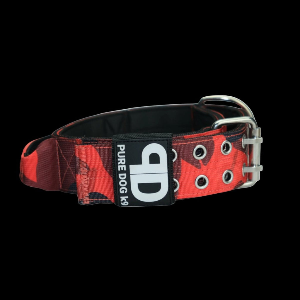 Pure Dog K9 Sport Collar Red Camo - The Pup Play Hub