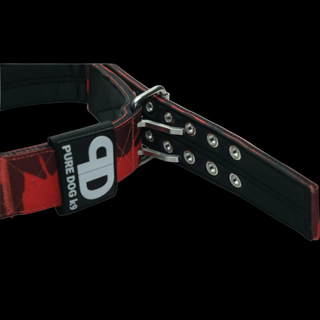 Pure Dog K9 Sport Collar Red Camo - The Pup Play Hub