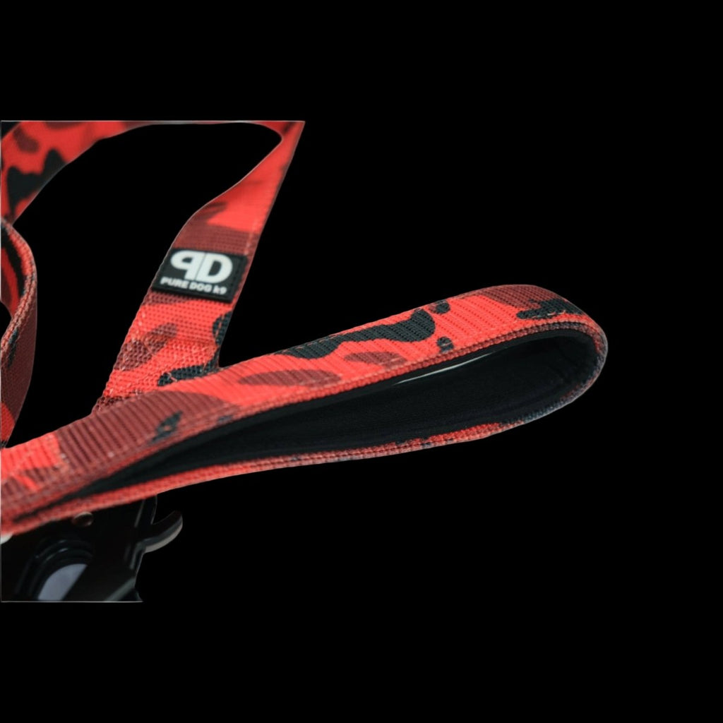 Pure Dog K9 Sport Lead Red Camo - The Pup Play Hub