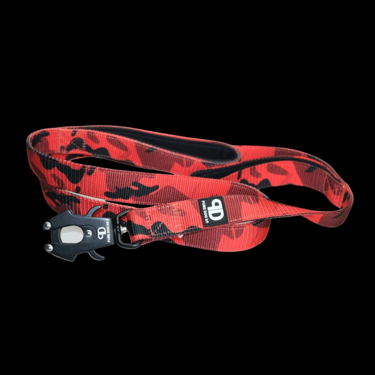 Pure Dog K9 Sport Lead Red Camo - The Pup Play Hub