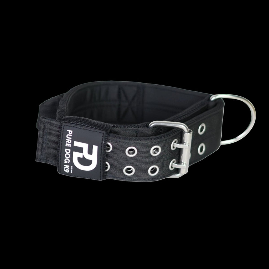Pure Dog k9 Sports Collar Black - The Pup Play Hub