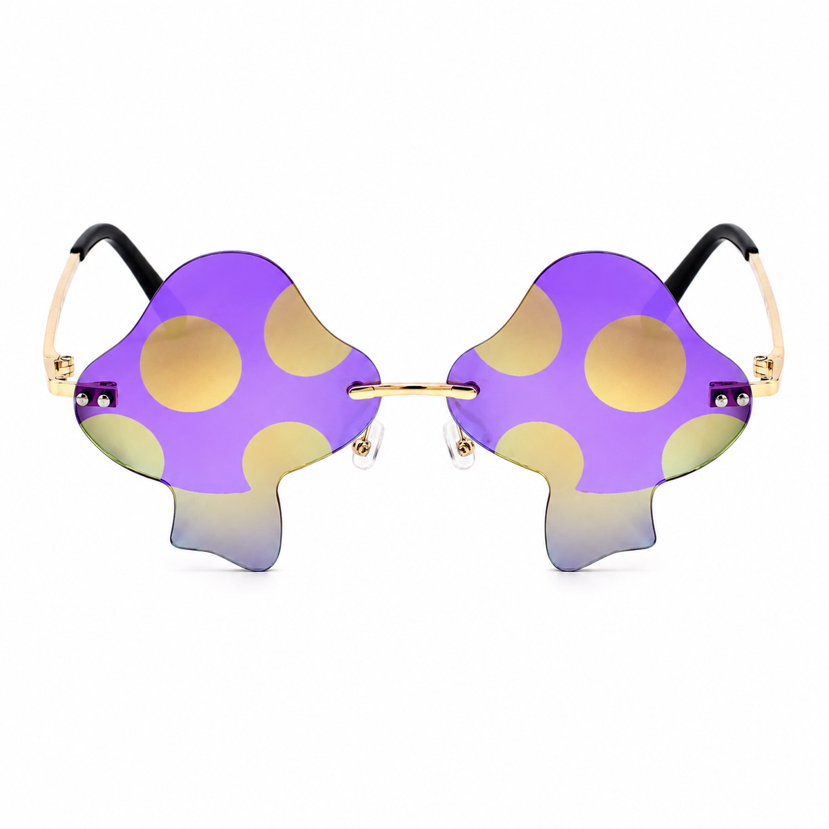 Purple Mushroom Colour Therapy Glasses