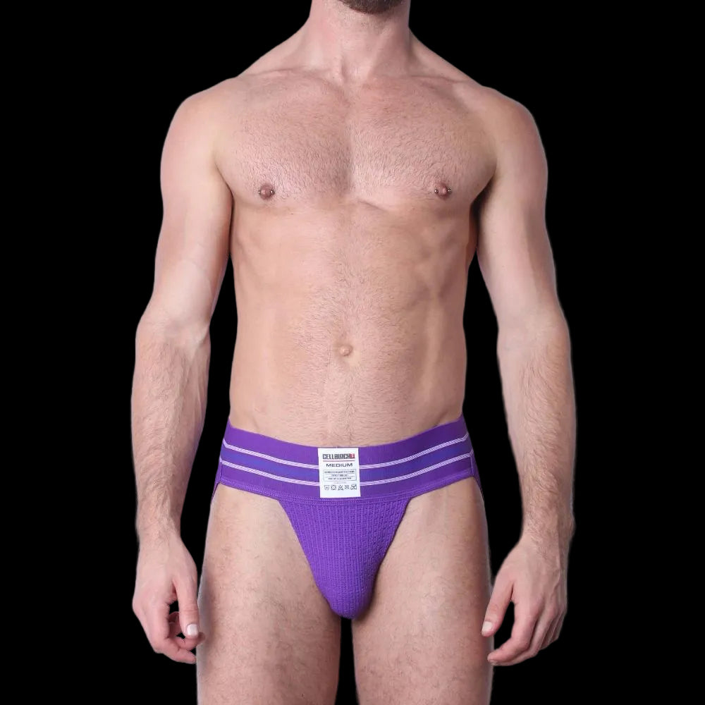 Cell Block 13 TIGHT END Classic Jockstrap | Purple