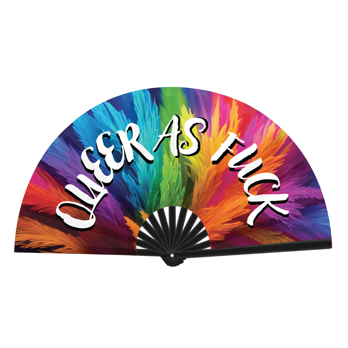 Queer as Fuck! Clack Fan - The Pup Play Hub