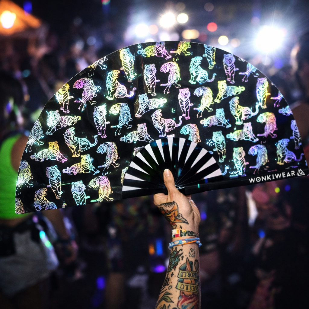 Tigress XL Reflective Festival Fan