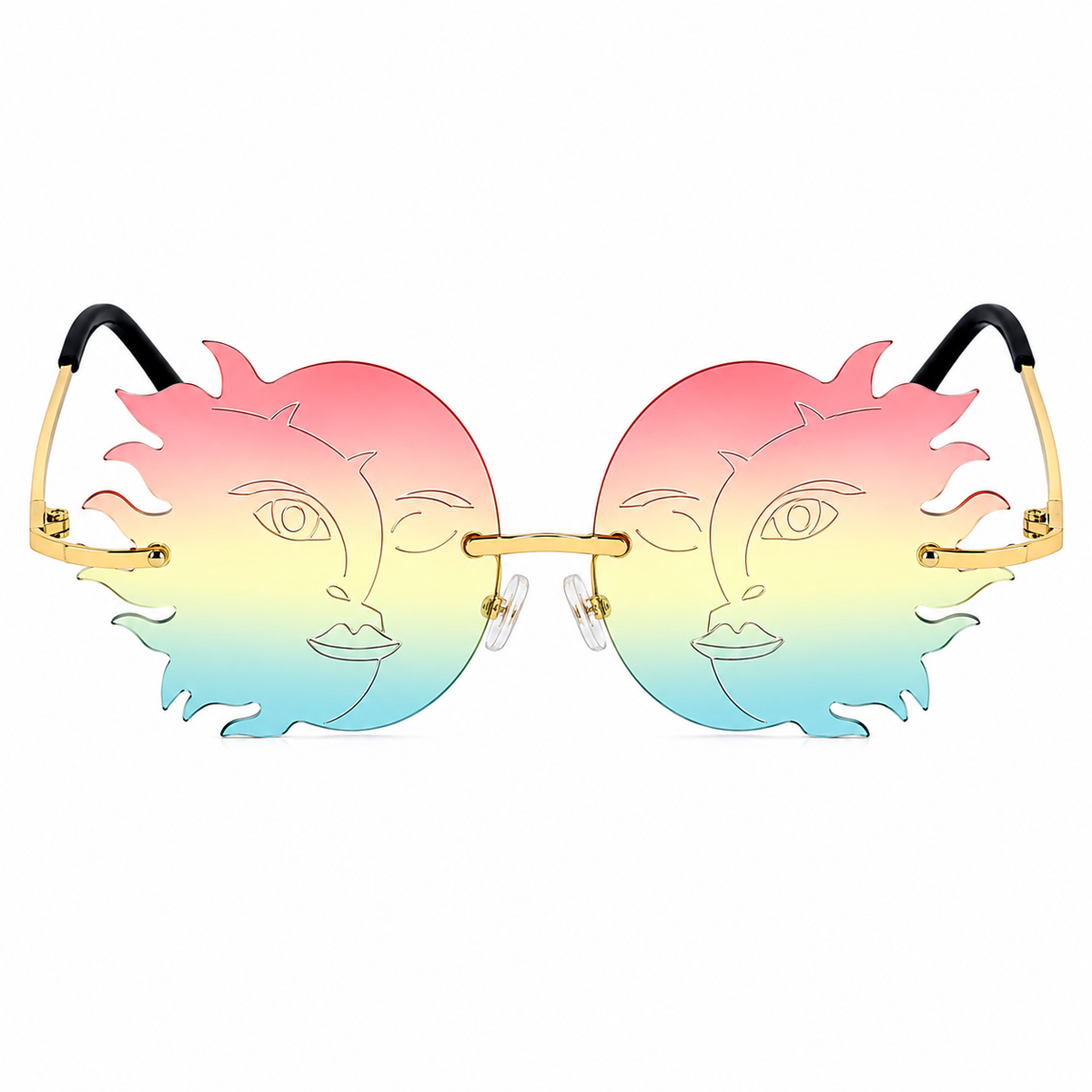 Rainbow Sun & Moon Glasses