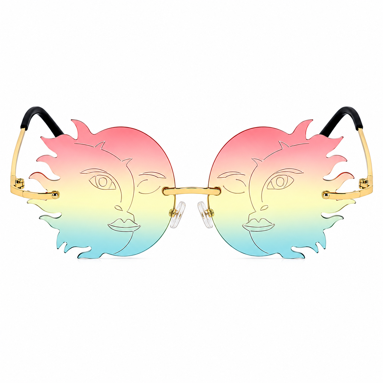 Rainbow Sun & Moon Glasses