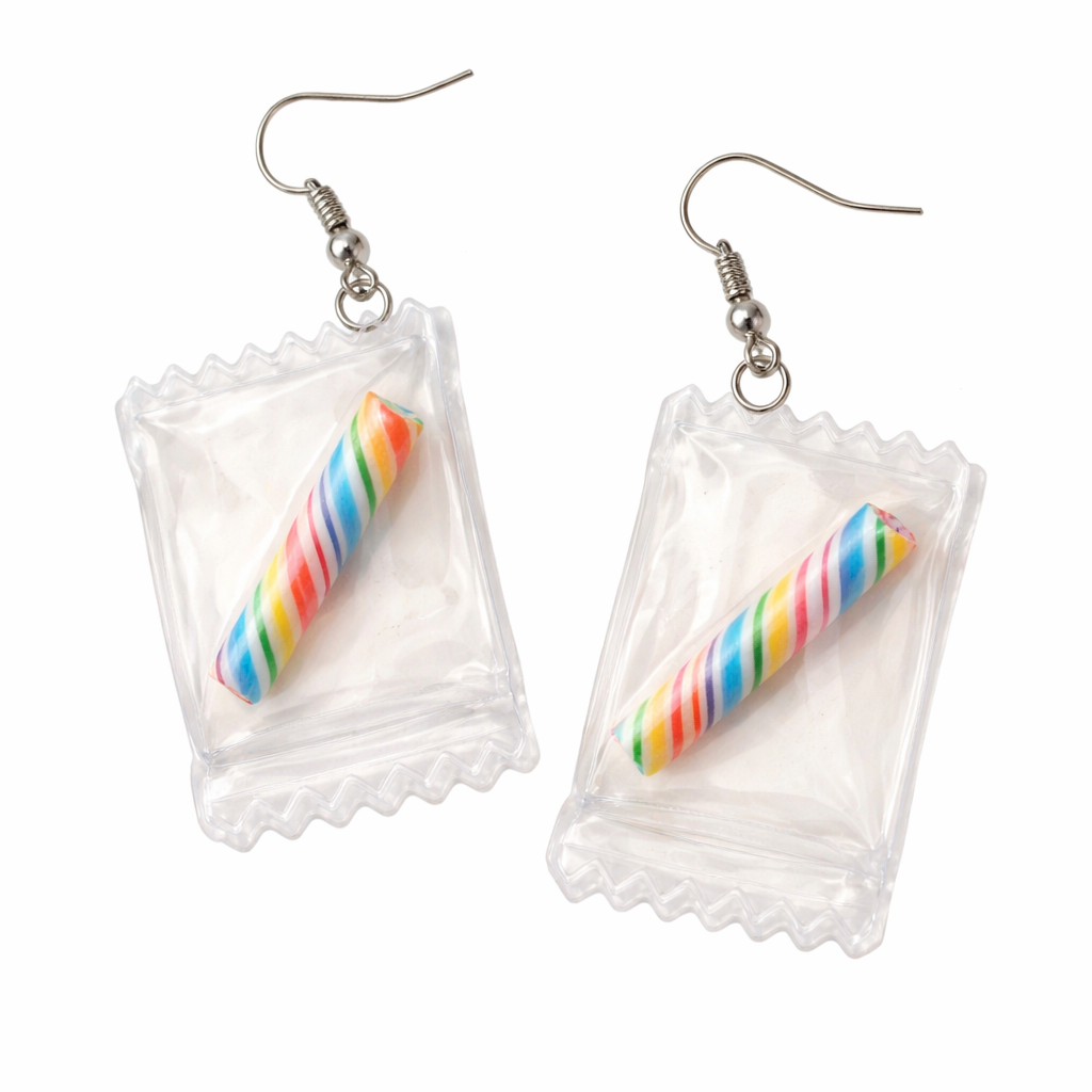 Rainbow Candy Drop Earrings