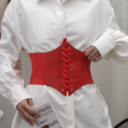 Elastic Cinch Waist Belt