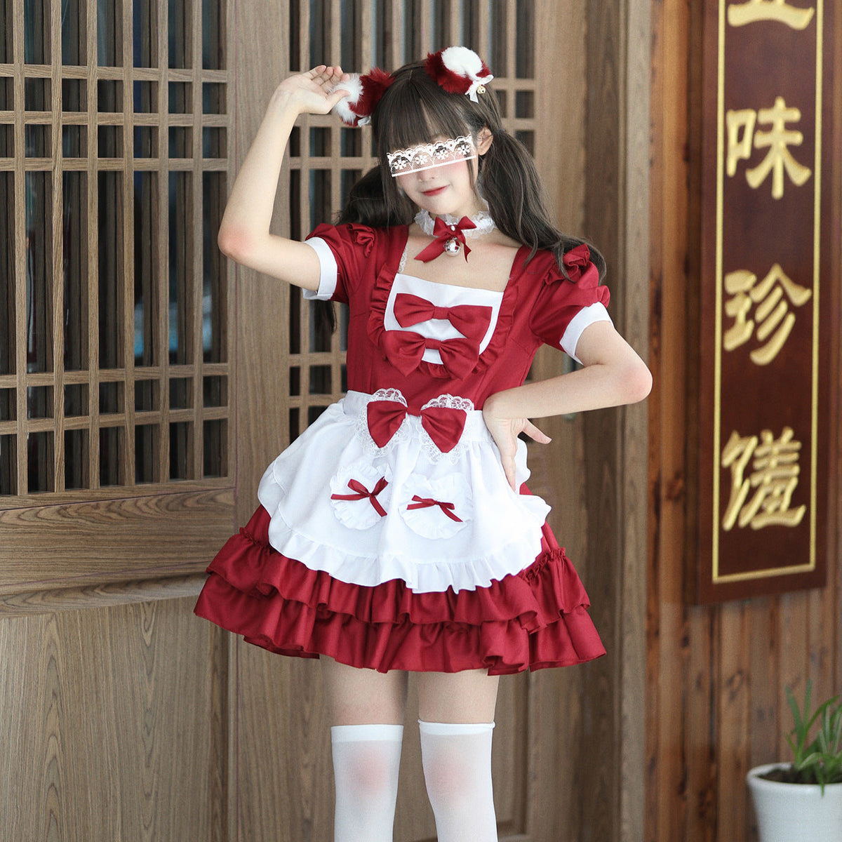 Femboy Kawaii Maid Cosplay Dress