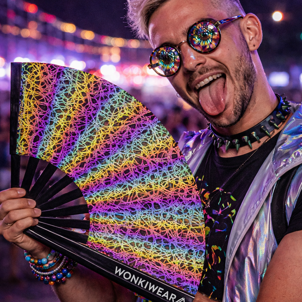 Entrapment XL Reflective Festival Fan