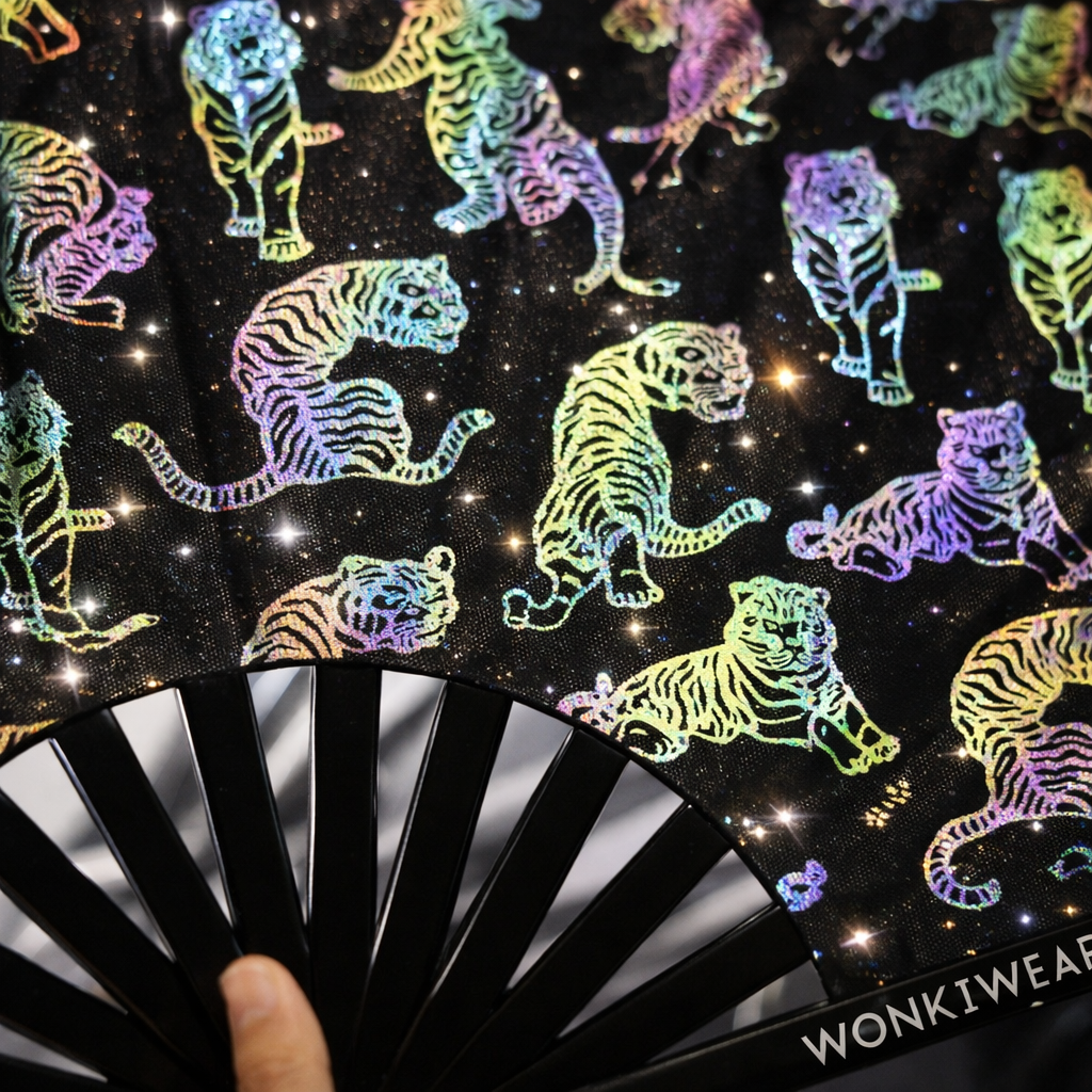 Tigress XL Reflective Festival Fan