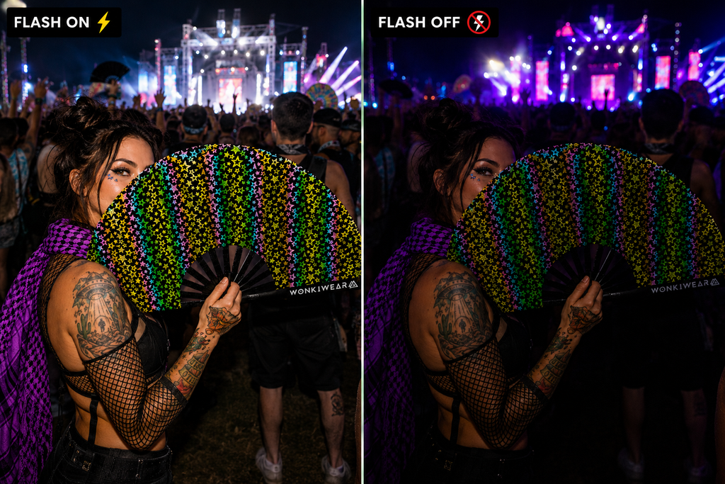 Stars XL Reflective Festival Fan