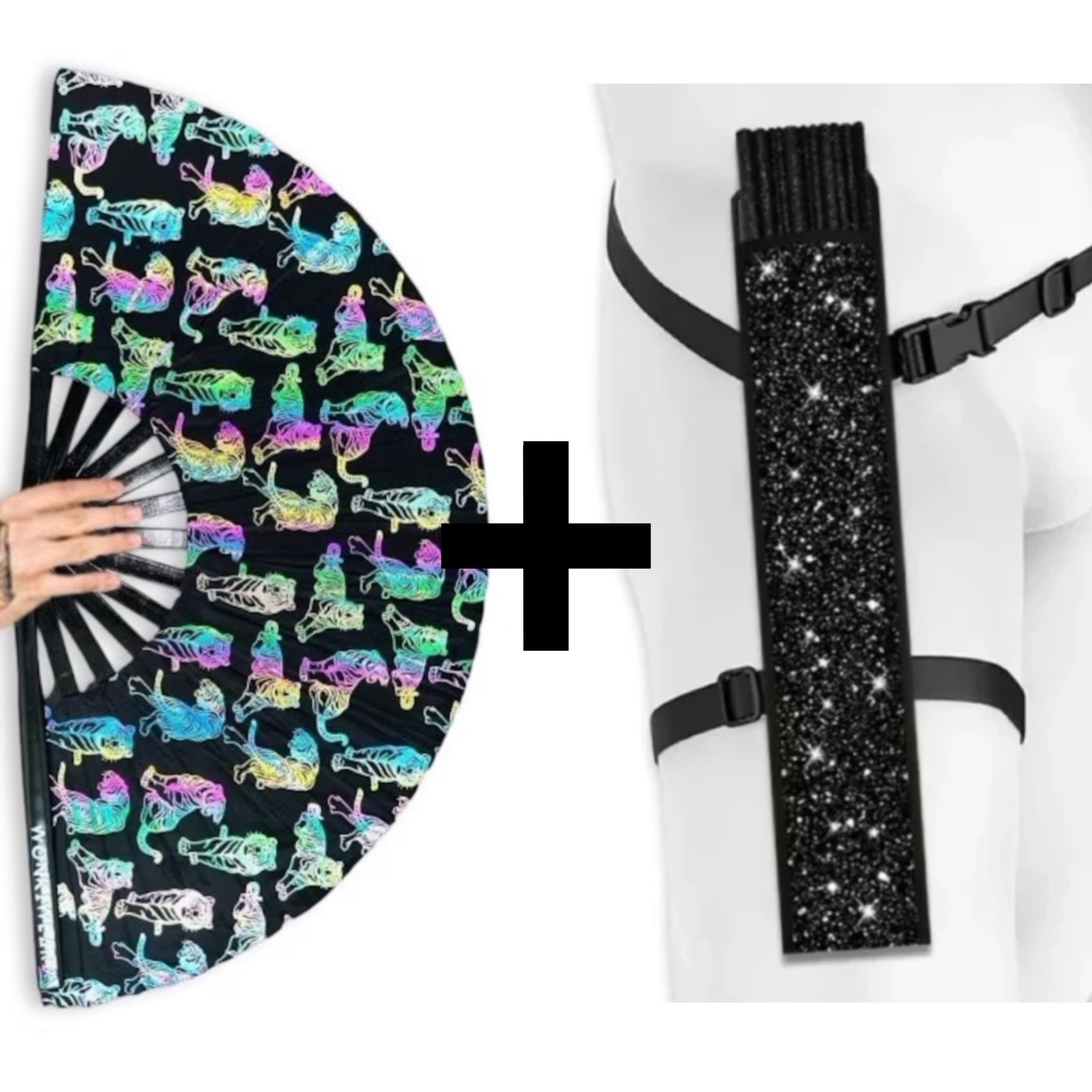 Tigress XL Reflective Festival Fan