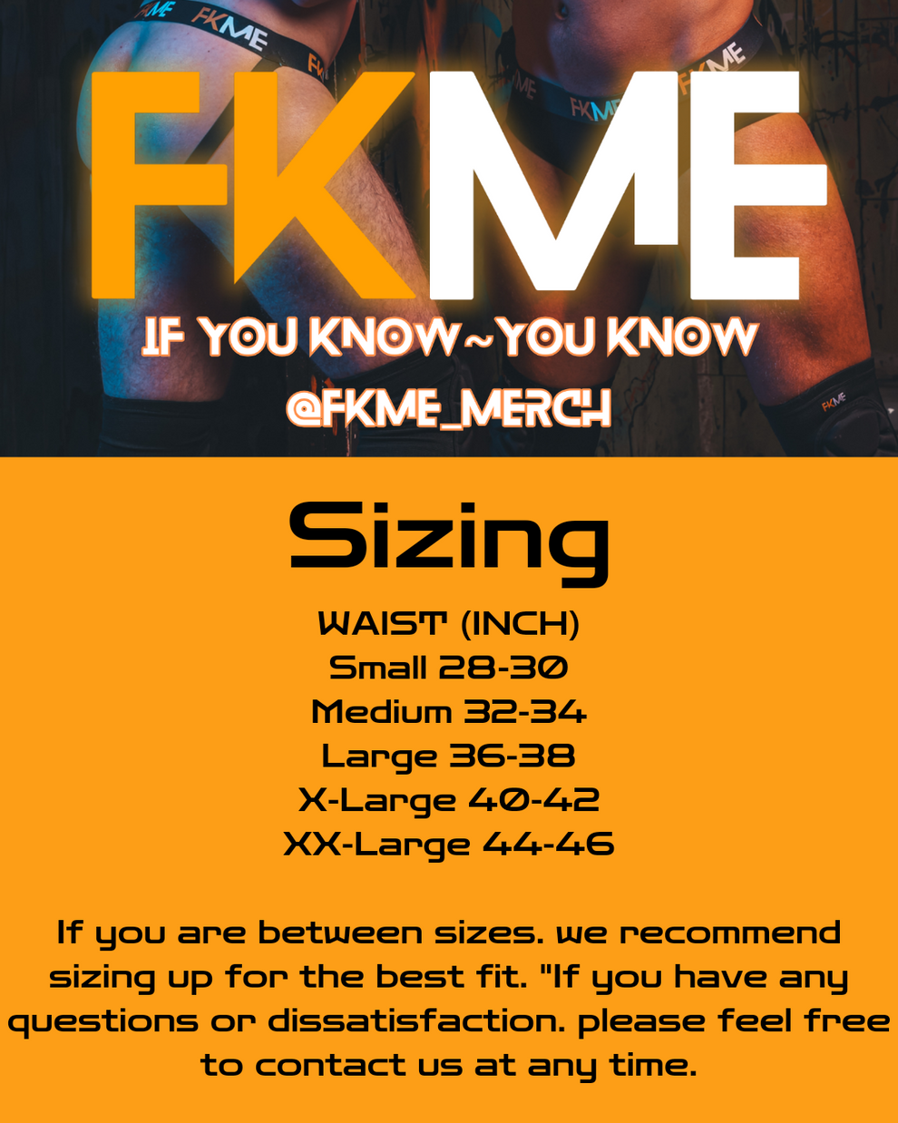 FKME Loud Briefs Orange