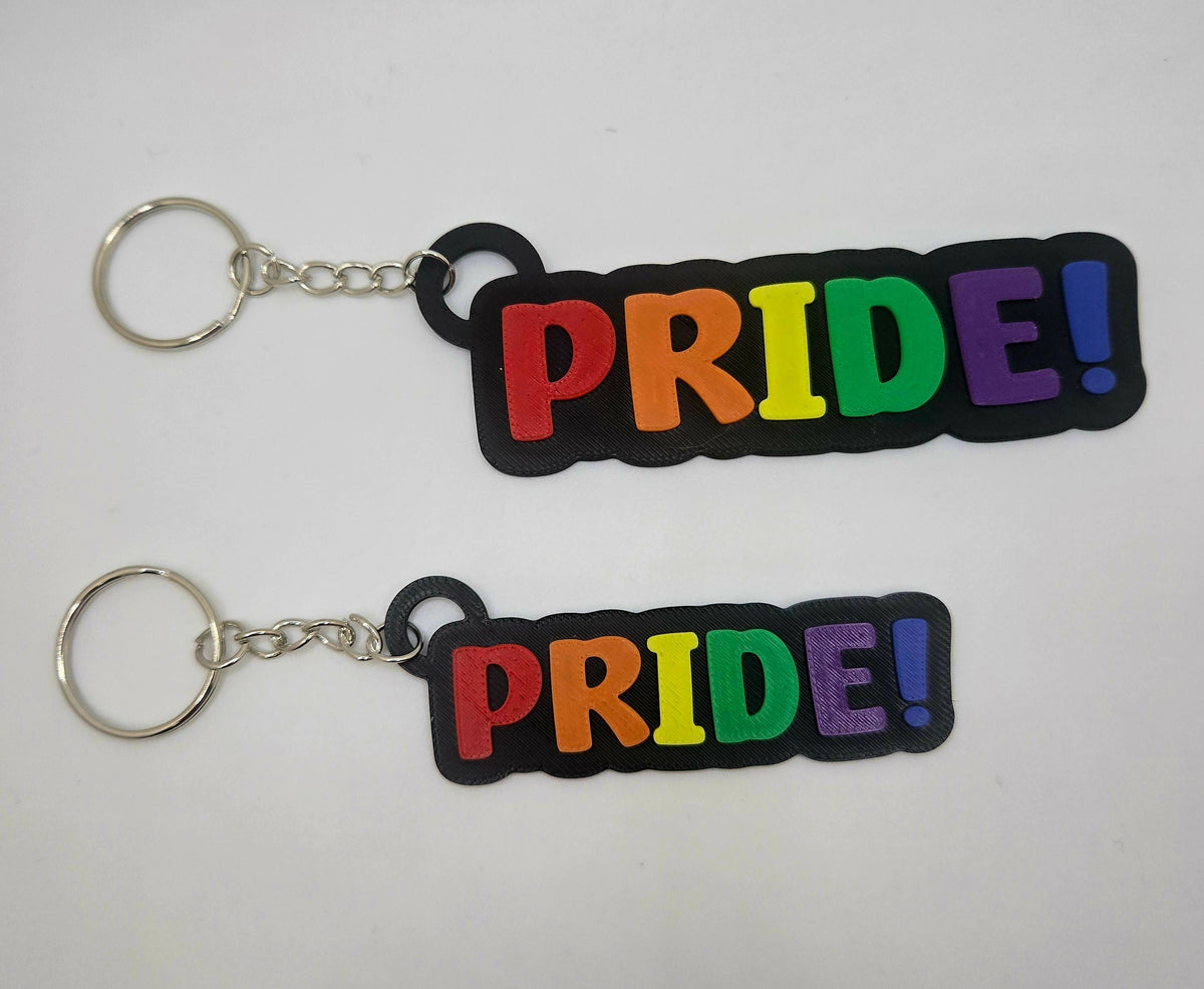 🔥✨ Pride, Kink & Chaos Keychains – Loud, Proud & A Little Inappropriate