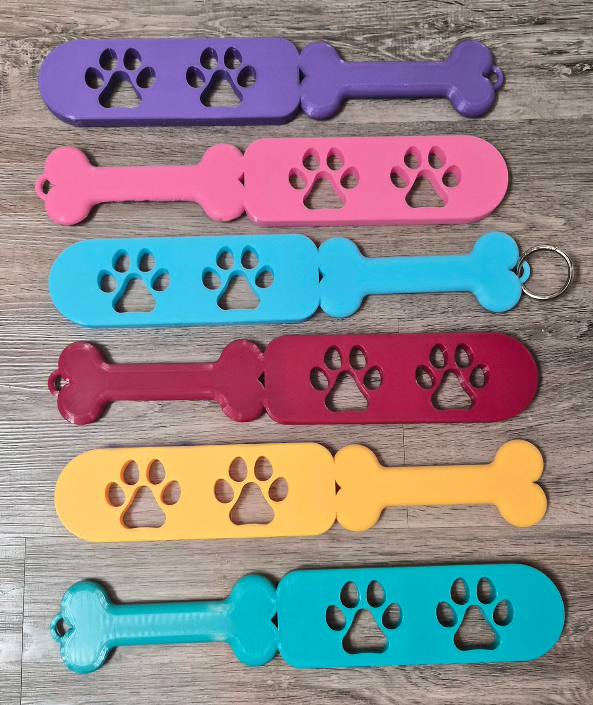 🐾Puppy Paw Print Bone Handle BDSM Paddle – Flexible Impact Toy
