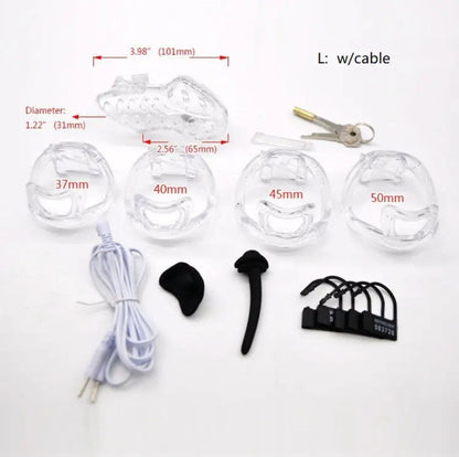 Electro Sound Chastity Cage
