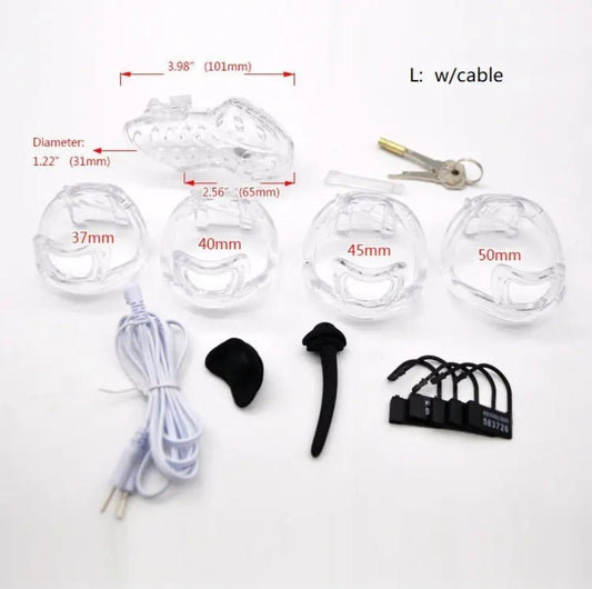 Electro Sound Chastity Cage