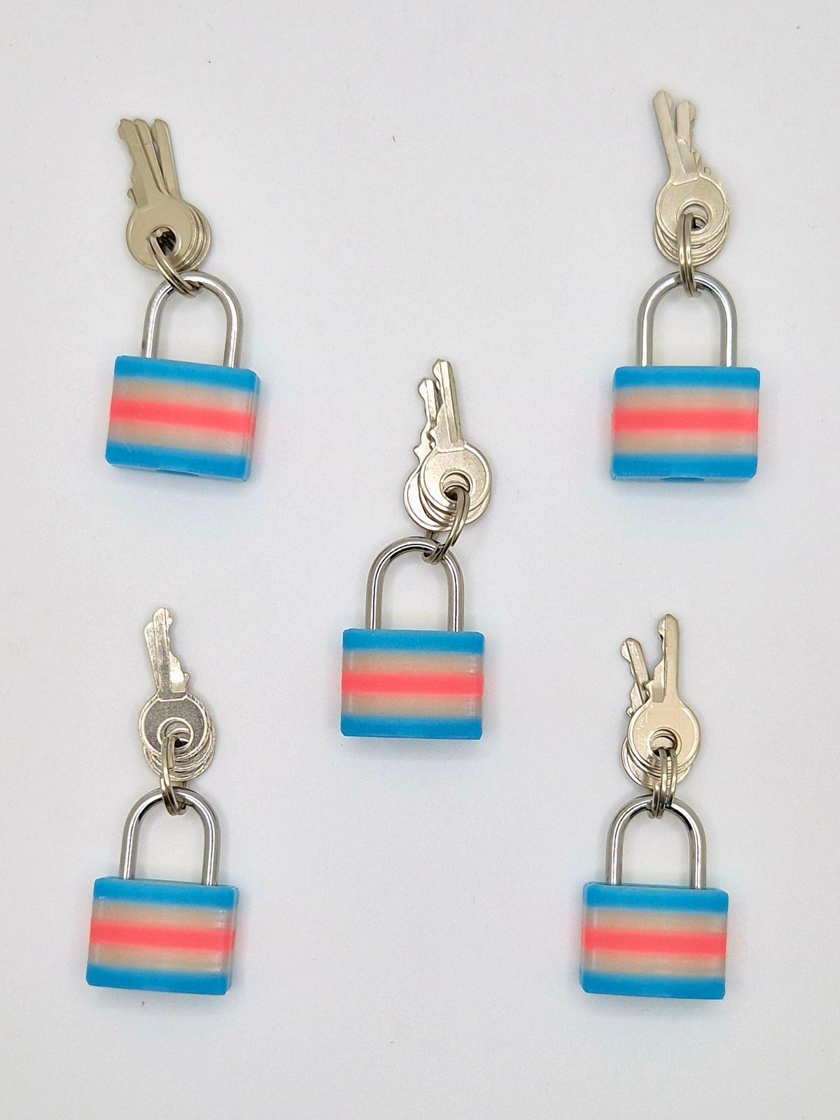 Small Padlock & Cover – Custom Kink Collar Lock, Keyed Alike Options, Glow & Pride Styles