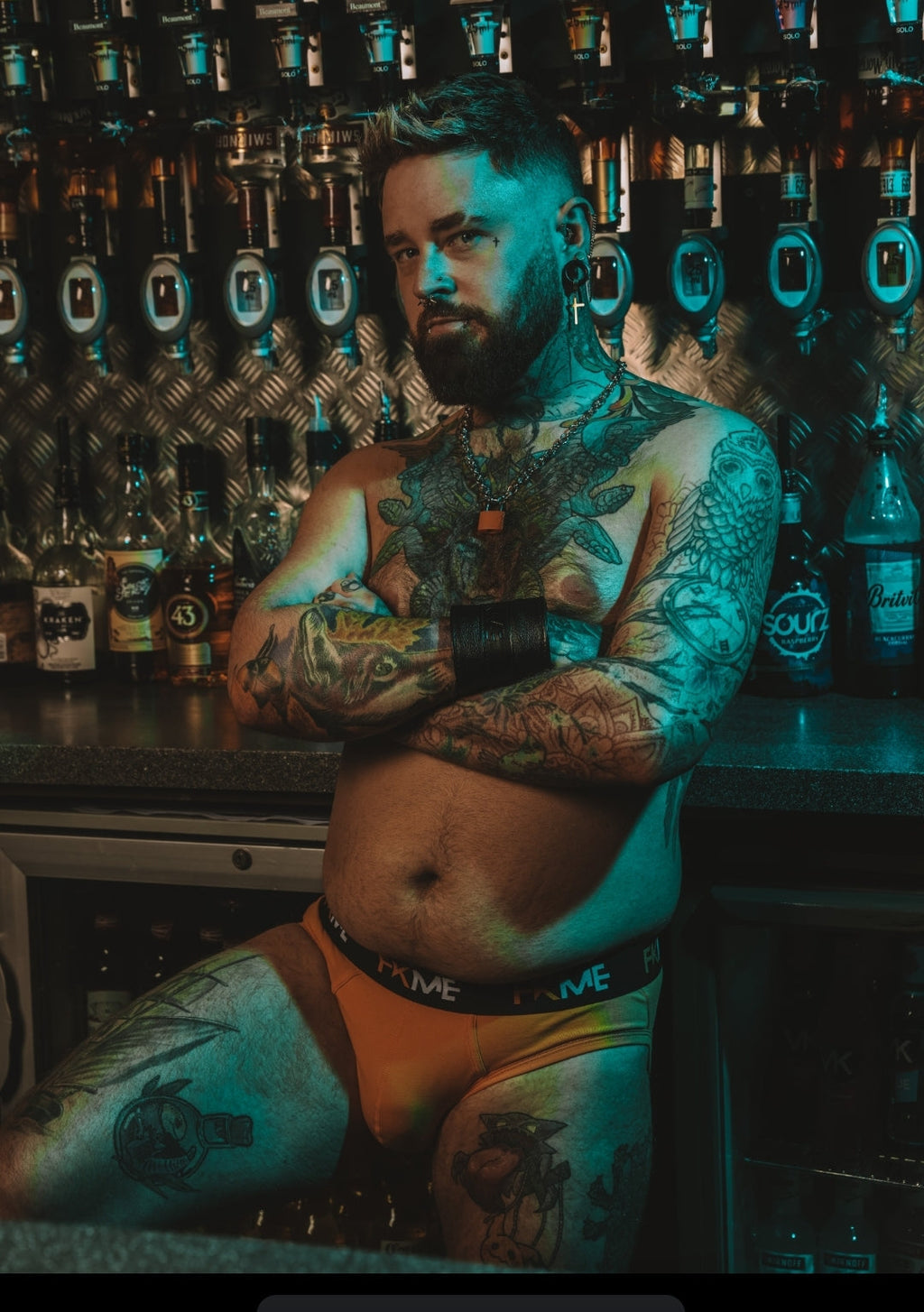 FKME Loud Briefs Orange