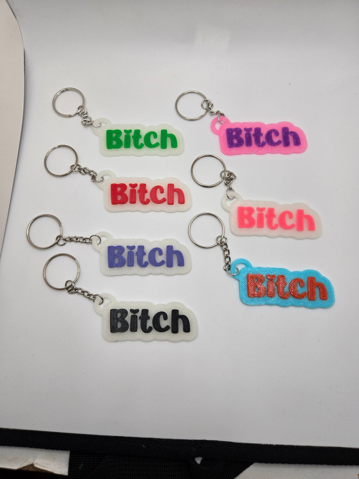 🔥✨ Pride, Kink & Chaos Keychains – Loud, Proud & A Little Inappropriate