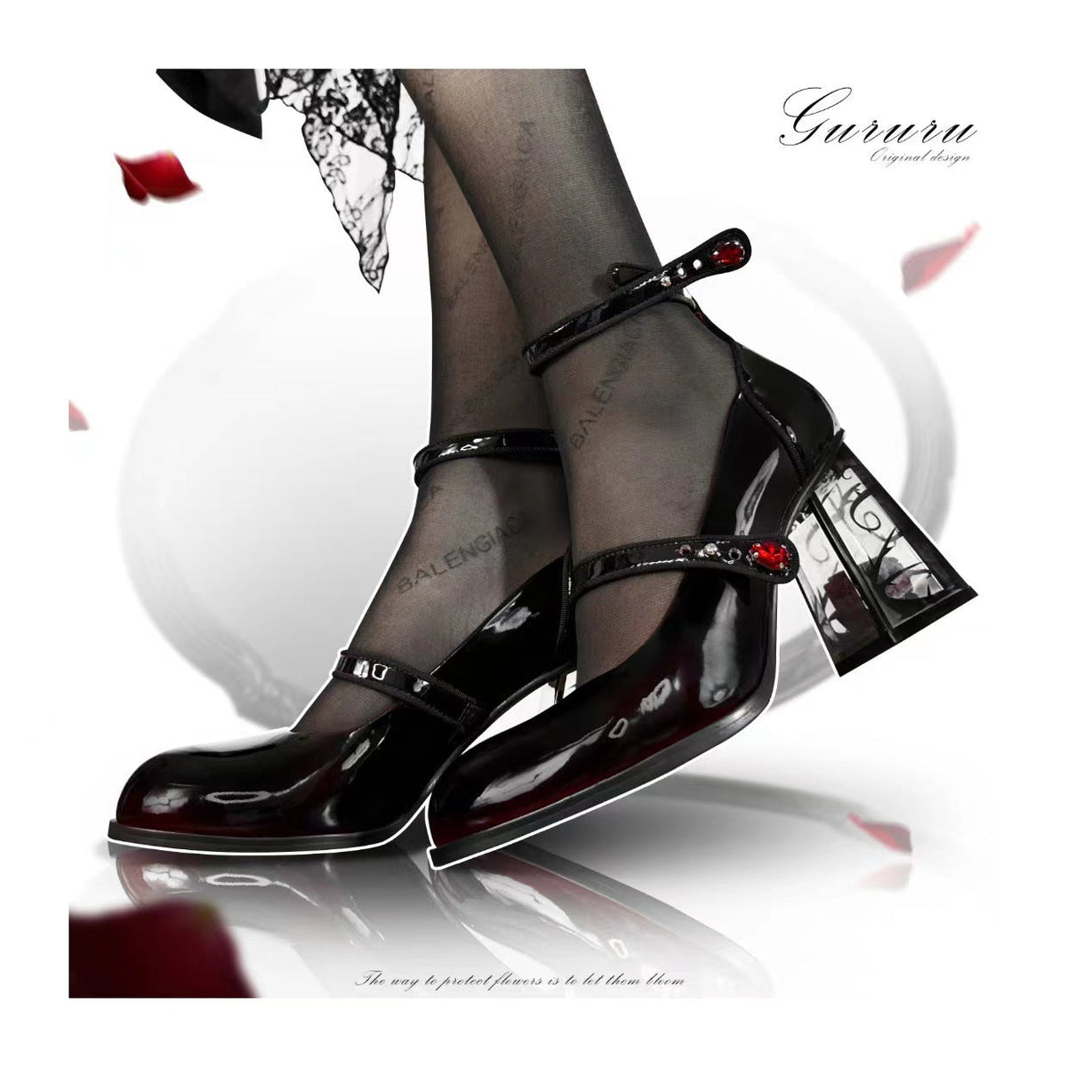 Rose Mary Jane Heels