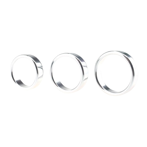 ruff GEAR Alu Cock Ring Silver 45mm