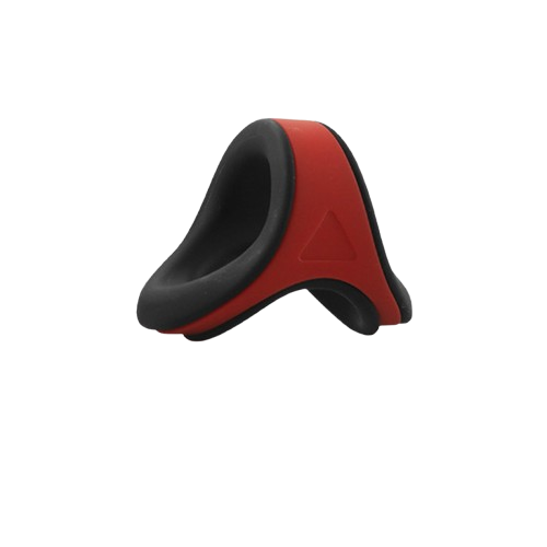 ruff GEAR Dual Core Cock & Ball Sling Black Red